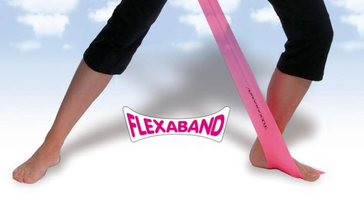 Flexaband Gymnastikband für Fitness- und Figurtraining